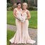 Sweetheart Long Mermaid Little Train Bridesmaid Dresses, Simple Wedding Guest Dresses, BG0345