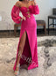 Sexy Sweetheart Off shoulder Sheath Prom Dresses,PDS0985