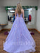 Pupular Sweetheart A-line Lace applique Simple Prom Dresses ,PDS0317