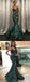Sparkly V Neck Green Sequin Mermaid Long Prom Dress,Evening Party Dresses,PDY0162