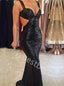 Sexy Sweetheart Sleeveless Open back Mermaid Prom Dresses,PDS0742