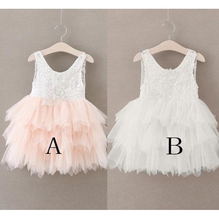 Pink Open Back Lace Flower Girl Dresses ,Cheap Tulle Toddler Flower Girl Dresses,FGY0202