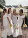 Simple Sweetheart Off-shoulder Mermaid Wedding Dresses, WDY0225