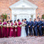 Mismatched Halter A-line Elegant Simple Long Bridesmaid Dressess, BDS0272