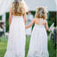 White Halter Lace A-line Flower Girl Dresses ,Cheap Toddler Flower Girl Dresses,FGY0211