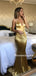 Sexy V-Neck Mermaid Open Back Evening Dresses Party Prom Dresses,PDY0324