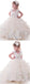 Cute Beaded White Tulle Flower Girl Dresses With Handmade Flowers ,Cheap Flower Girl Dresses ,FGY0169