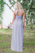 One Shoulder Chiffon A-Line Floor-Length Bridesmaid Dresses,Bridesmaid Gown ,WGY0148