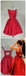 Bright Red Elegant Simple Cheap Short Homecoming Dresses 2018, BDY0288