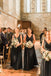 Charming V-neck Blue Chiffon A-line Long Cheap Bridesmaid Dresses, BDS0130