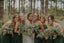 Mismatched Simple Green Jersey Long Cheap Bridesmaid Dresses, BDS0119