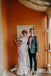 Unique Round Neck Lace Mermaid Long Cheap Wedding Dresses, WDS0015