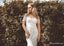 Off-The-Shoulder Charming Elegant Long Cheap Lace Mermaid Wedding Dresses, TYP0092