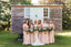 Mismatched Pink Chiffon A-line Long Cheap Bridesmaid Dresses, BDS0117