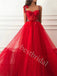 Elegant Spaghetti straps Sleeveless A-line Prom Dresses,PDS0713