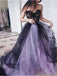 Elegant Sweetheart sleeveless A-line Long Prom Dresses,PDS0638