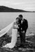 Sweetheart Charming Lace Front Slit Mermaid Long Cheap Wedding Dresses, WDS0024
