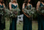 Simple Spaghetti Strap Dark Green Long Cheap Bridesmaid Dresses, BDS0099