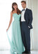 Sweetheart Lace & Tulle Green A-line Bridesmaid Dresses With Belt ,WGY0196
