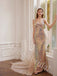 Elegant Sweetheart Sleeveless Mermaid Long Prom Dress,PDS1058