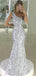Mermaid One-Shoulder Floor-Length Silver Sequined Prom Dress,Evening Party Dresses PDY0218
