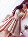 High Low Sweetheart Cheap Homecoming Dresses 2018, BDY0207