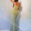 Elegant Sleeveless Strapless Side slit Sheath Prom Dresses,PDS1009