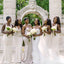 Spaghetti straps Jewel Mermaid Elegant Simple Pretty Long Bridesmaid Dresses, BDS0246