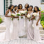 Spaghetti straps Jewel Mermaid Elegant Simple Pretty Long Bridesmaid Dresses, BDS0246