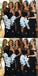 Mismatched Different Styles Black Tulle Bridesmaid Dresses,Cheap Bridesmaid Dresses,WGY0357