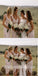 V-neck A-line Ruffle side silt  Elegant Simple Pretty Long Bridesmaid Dresses,BDS0213