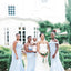 Mismatched One-shoulder Mermaid  Elegant Simple Pretty Long Bridesmaid Dresses,BDS0227
