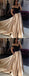 Off Shoulder A-line Prom Dresses, Satin Prom Dresses, Long Prom Dresses, Cheap Prom Dresses, BG0434