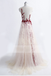 Sexy Transparent Tulle Open Back Formal Evening Dress Custom Made,Evening Party Dress,PDY0290