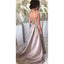 Luscious Sleeveless Silver Long A Line Taffeta Bridesmaid Dresses,Bridesmaid Gown ,WGY0146