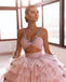 Elegant V-neck Strapless Sleeveless A-line Long Prom Dress,PDS1079