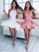 Sexy Backless Pink Cheap 2018 Homecoming Dresses Under 100, BDY0214