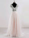 Cap Sleeves V Neck See Through A-line Cheap Wedding Dresses Online, WDY0211