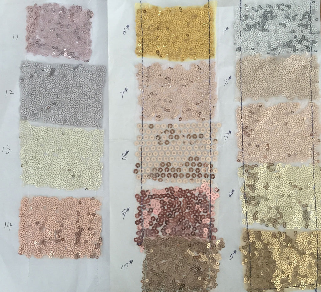 Gold Sequin Top White Tulle Cute Flower Girl Dresses For Wedding Party, FGY0123