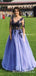 New Sexy A Line Illusion Neckline Long Sleeve Tulle Lace Applique Formal Dresses Evening Prom Dresses, PDS0056