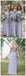 One Shoulder Dusty Blue Long Chiffon Cheap Bridesmaid Dresses Online, WGY0304