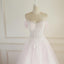 Strapless Pale Pink Long Custom Cheap Custom Wedding Dresses, WDY0177