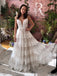 New Arrival Sapghetti Strap Lace A-line Long Cheap Wedding Dresses, WDS0057