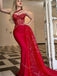 Sexy Sweetheart Sleeveless Mermaid Long Floor Length Prom Dress,PDS11488