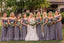 Elegant V-neck Sleeveless Side slit A-line Bridesmaid  Dressess, BDS0351