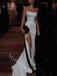 Sexy Sleeveless Side Slit Mermaid Long Floor Length Prom Dress,PDS11558