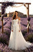 Luxury V-Neck Strapless Lace A-Line Floor Length Wedding Dresses, WD0374