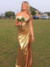 Sparkly Sweetheart Side Slit Sleeveless Mermaid Long Prom Party Dress,PDS11818