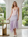 Floral Spaghetti Straps Ruffles Chiffon Sleeveless Sheath Long Prom Party Dress,PDS11825