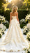 Vintage Strapless Sleeveles Ruffles Satin A-line Floor Length Wedding Dresses, WD0361